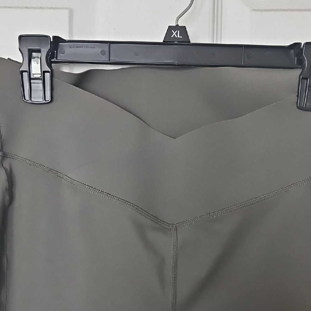 ZYIA Women's Olive Green Leggings - Picture 3 of 5